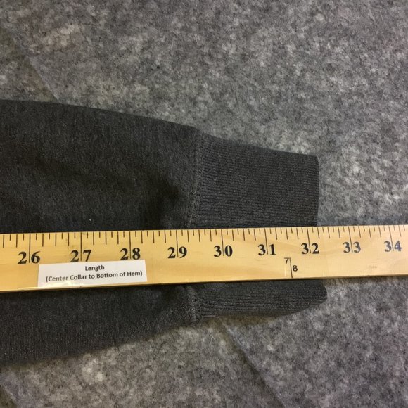 Vintage Ecko Unlimited Hoodie Mens L Gray Sweatshirt Embroider Logo Pullover Y2K - Picture 8 of 11